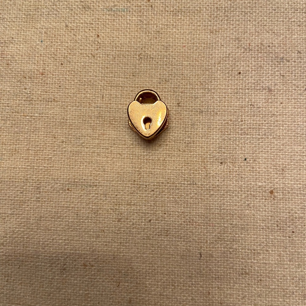KEEP Collective gold heart locket charm